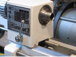 Stop 2 fitted to the lathe