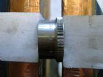 The dial cleaned up and fitted to the dividing head